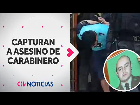 SE OCULTABA FRENTE A COMISARÍA: Detienen a asesino de carabinero Óscar Galindo - CHV Noticias