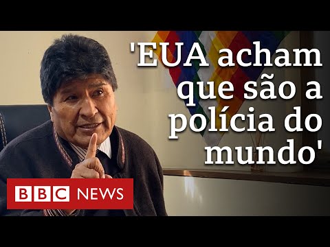 Evo Morales: 'EUA acreditam ser donos dos recursos naturais do mundo' | Entrevista