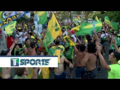 Hinchas de Defensa y Justicia CELEBRAN su HISTÓRICA VICTORIA en la FINAL de la Copa Sudamericana