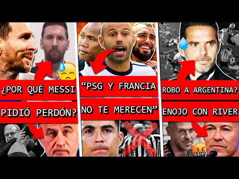 MESSI le pidió esto al PSG ¡CRACKS lo defienden!+ CONMEBOL robó ARGENTINA?+ Enojo BOCA vs RIVER+ CR7