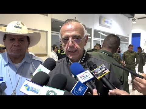 Declaración del ministro de Defensa, Iván Velásquez, luego de reunión de seguridad en Caquetá