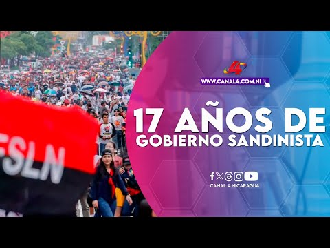 17 años de Gobierno Sandinista: Nicaragüenses elogian crecimiento económico