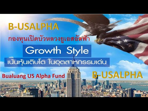B-USALPHA กองทุนเปิดบัวหลวงยูเ B-USALPHA กองทุนเปิดบัวหลวงยูเ