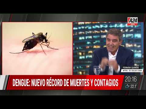 Fernán Quirós:  La vacuna contra el dengue es segura y eficaz de 4 a 60 años
