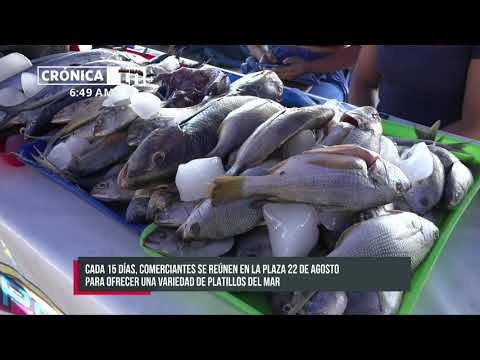 Feria del mar dinamiza la economía de pequeños comerciantes - Nicaragua