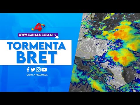 Pronóstico del clima en Nicaragua: Tormenta Bret se degrada a onda tropical