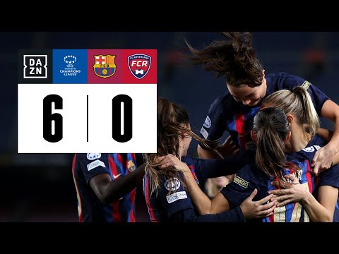 FC Barcelona vs Rosengard (6-0) | Resumen y goles | UEFA Women's Champions League 2022-23