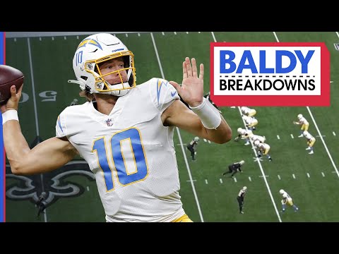 How Justin Herbert Gave the Chargers a Chance in New Orleans | Baldy Breakdowns