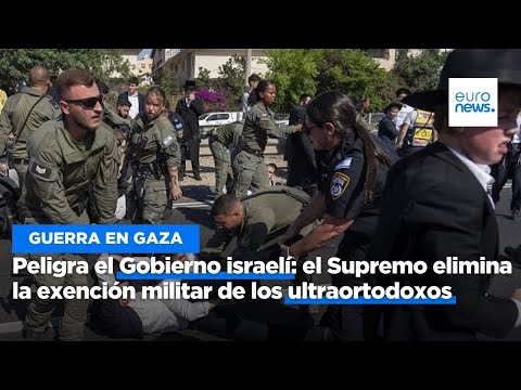 Peligra el Gobierno israelí: el Supremo elimina la exención militar de los ultraortodoxos