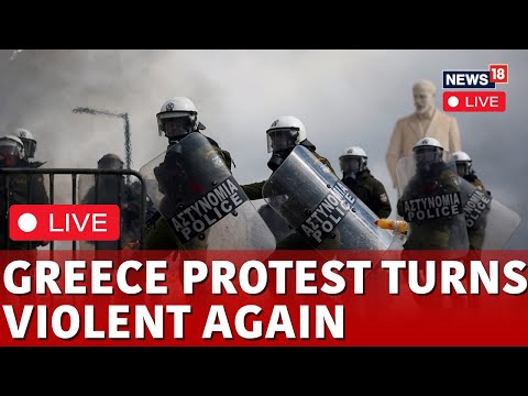 Greece Protest LIVE | Greeks Hold Mass Protests Demanding Justice After Tempi Train Tragedy | N18G