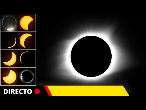 ECLIPSE Total del Sol 2024 EN DIRECTO: #eclipse #solar #eclipsesolar #eclipsetotal ? EN VIVO
