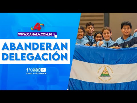MINED abandera delegación que participará en VI Juegos Deportivos Escolares Centroamericanos