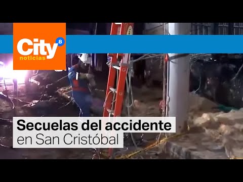 Continúa el drama en San Cristóbal, accidente dejó sin energía a la comunidad | CityTv