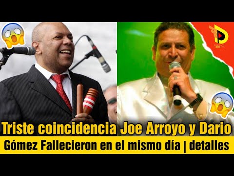 Triste coincidencia Joe Arroyo y Darío Gómez Fallecieron en el mismo día | detalles