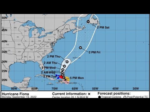 Huracán Fiona afecta a Puerto Rico y República Dominicana