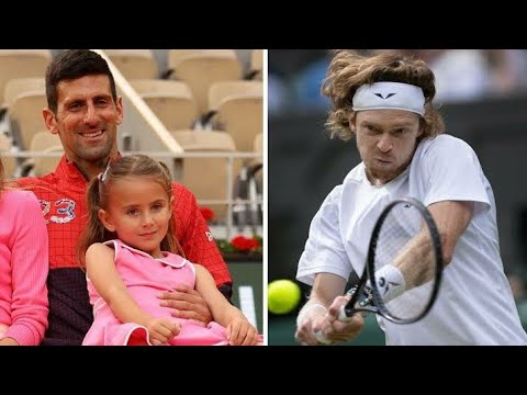 Novak Djokovic v Andrey Rublev ; Wimbledon updates as Serb risks upsetting daughter - Novak Djokovic