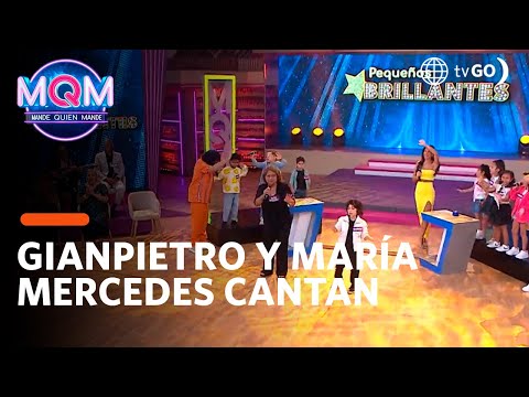Mande Quien Mande: Gianpietro y María Mercedes cantan Chiquitita (HOY)