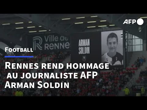 Foot: Rennes rend hommage à Arman Soldin, journaliste AFP mort en Ukraine | AFP Images