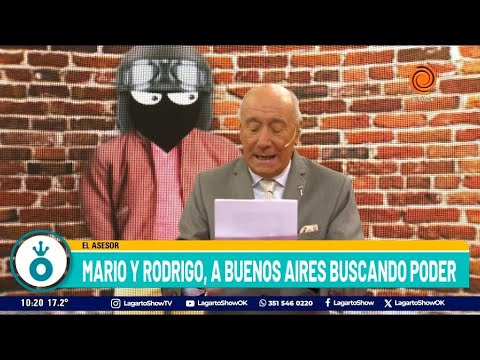 Mario Negri y Rodrigo de Loredo van a Bs As buscando poder