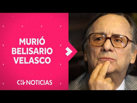 Murió Belisario Velasco a los 87 años, histórico líder de la DC - CHV Noticias