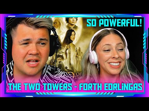 Millennials Reaction to The Two Towers Soundtrack - Forth Eorlingas | THE WOLF HUNTERZ Jon and Dolly