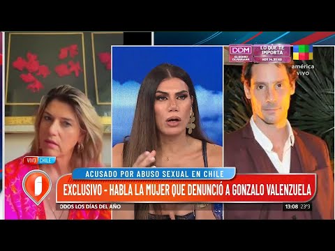 Habla la mujer que denunció a Gonzalo Valenzuela en Chile