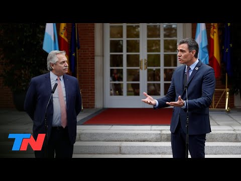 La gira europea de Alberto Fernández: la reunión con Pedro Sánchez en España