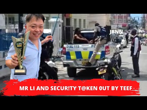 Chinese Businessman & Security Guard Mvrd3r3d Near MoBay P0LICE Station/JBNN