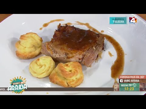 Vamo Arriba - Matambre de cerdo marinado en cerveza y miel