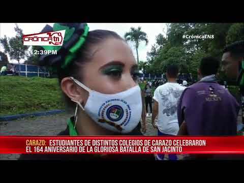 Caraceños celebran 164 años de la gloriosa Batalla de San Jacinto - Nicaragua