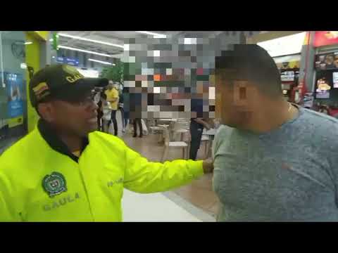 Inseguridad: Policía capturó a presunto receptador en centro comercial de Sincelejo