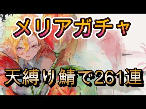 【過去最悪?】メリアガチャ261連でまさかの結果…天縛り鯖に試練が来た【メメモリ】