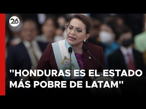 Xiomara Castro | Honduras es el Estado más pobre y desigual de América Latina