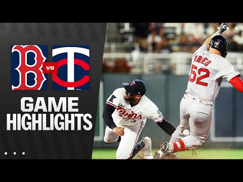 Red Sox vs. Twins Game Highlights (7/28/25) | MLB Highlights