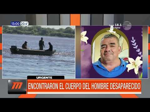 Encontraron el cuerpo del hombre desaparecido en Concepción