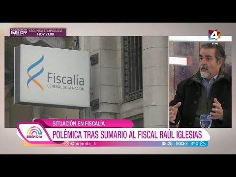 Buen Día - Situación en Fiscalía: Polémica tras sumario al fiscal Raúl Iglesias
