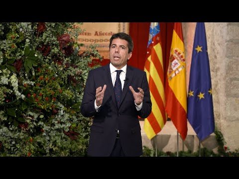 Mazón pide generosidad para una Comunitat Valenciana unida, serena y fructífera