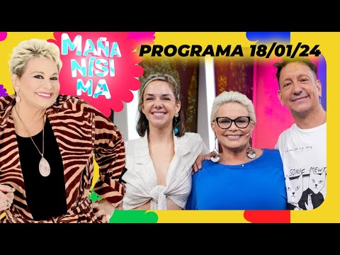 MAÑANÍSIMA - PROGRAMA 18/01/24 - NICO VÁZQUEZ Y JULIETA NAIR CALVO, DOS INVITADOS MUY DIVERTIDOS