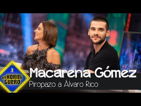 El piropazo de Macarena Gómez a Álvaro Rico: Los ojos más bonitos del cine español - El Hormiguero