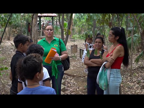 INAFOR brinda charla ecológica a niños del barrio Nueva Sabana Grande