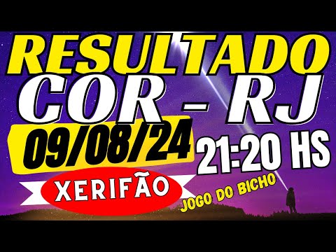 resultado do jogo do bicho ao vivo CORUJINHA 21:20 de hoje - 09-08-24