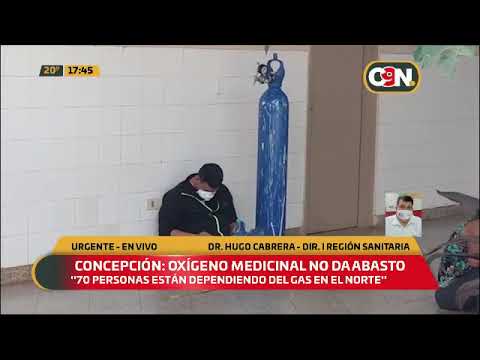 Concepción: Oxígeno medicinal no da abasto.