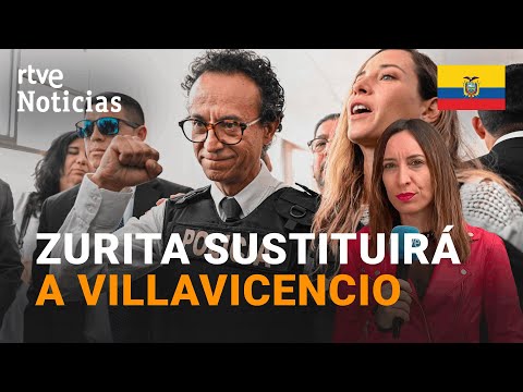 ECUADOR: Los CANDIDATOS participan en un DEBATE marcado por la AUSENCIA de VILLAVICENCIO | RTVE