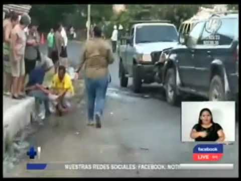 Ocho vehículos en el Municipio Mejicanos
