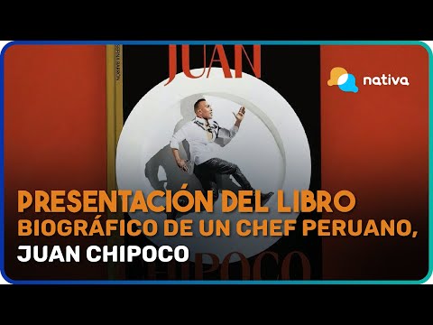 Presentación del libro biográfico de un chef peruano, Juan Chipoco