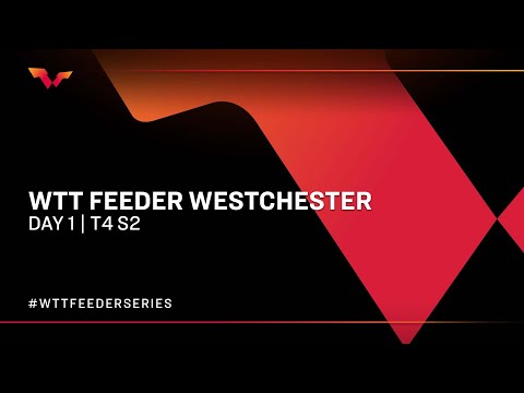 Table Tennis 🥍 WTT Feeder Westchester 2022 | Table 4 | Day 1 Session 2