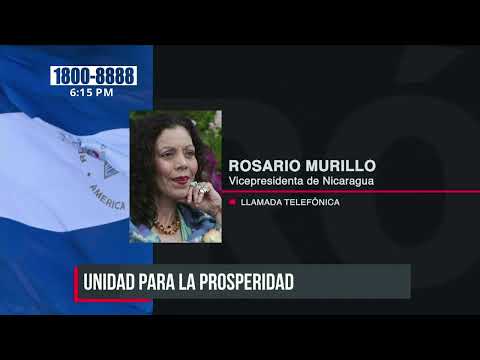 Rosario Murillo: «Nicaragua está hecha de amor, armonía y nuevas realidades»