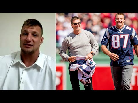 Rob Gronkowski Says Tom Brady’s Son Is a BEAST at Tight End (Exclusive)