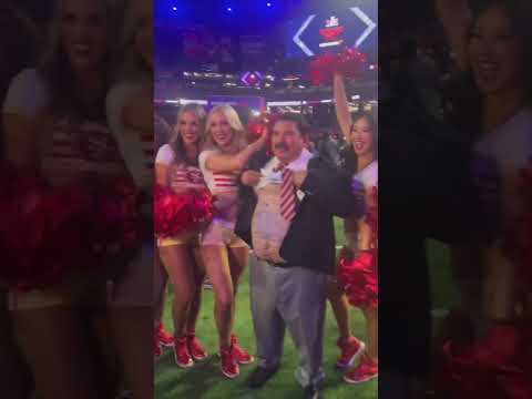 Guillermo at NFL Super Bowl Opening Night  #shorts