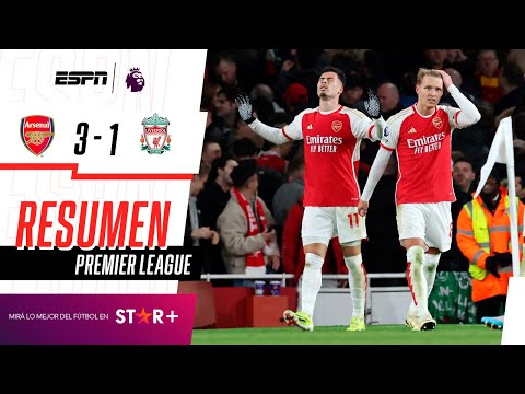 ¡LOS GUNNERS SE QUEDARON CON EL CLÁSICO Y SE ACERCAN A LA CIMA! | Arsenal 3-1 Liverpool RESUMEN